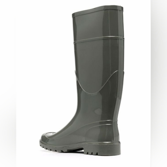 PINKO Love-embossed wellington boots .NWOT .(  big for me) - Picture 3 of 12